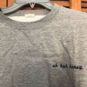 Brandy Melville Cropped Sweatshirt